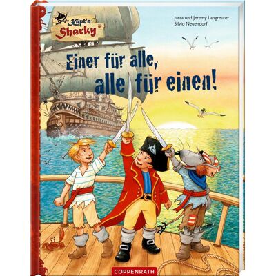 Jutta Langreuter - Käpt'n Sharky – Einer für alle, alle für einen! (Käpt'n Sharky (Bilderbücher)) - Preis vom 22.06.2026 23:23:57 h Jutta Langreuter - Käpt'n Sharky – Einer für alle, alle für einen! (Käpt'n Sharky (Bilderbücher)) - Preis vom 22.06.2026 23:23:57 h