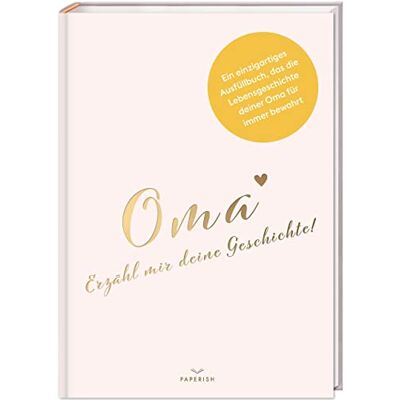 Loewe Oma, erzähl mir deine Geschichte!: Ein besonderes Oma Geschenk I Geschenk für die Oma zum Geburtstag, zu Weihnachten oder als Dankeschön Geschenk PAPERISH® - Preis vom 24.06.2026 07:42:13 h Loewe Oma, erzähl mir deine Geschichte!: Ein besonderes Oma Geschenk I Geschenk für die Oma zum Geburtstag, zu Weihnachten oder als Dankeschön Geschenk PAPERISH® - Preis vom 24.06.2026 07:42:13 h