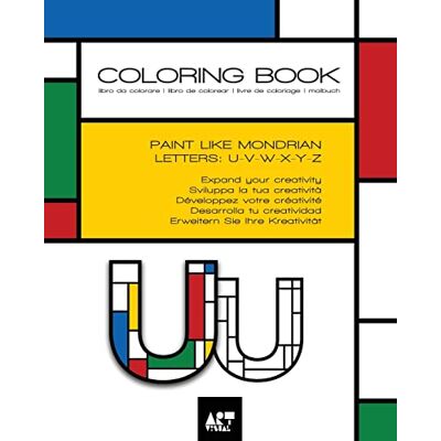 ART Coloring Book - Alphabet Mondrian Style: Letters: U V W X Y Z - Preis vom 17.06.2026 05:34:31 h ART Coloring Book - Alphabet Mondrian Style: Letters: U V W X Y Z - Preis vom 17.06.2026 05:34:31 h