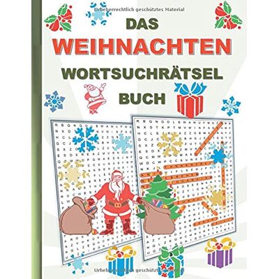 Brian Gagg - DAS WEIHNACHTEN WORTSUCHRÄTSEL BUCH: Rätsel Suchsel Worträtsel Winter Weihnachtsabend heilig abend Weihnachtsmann Nikolaus Geburtstag Ostern Halloween ... Senioren Rentner Studenten Schüler Schule - Preis vom 23.06.2026 11:45:09 h Brian Gagg - DAS WEIHNACHTEN WORTSUCHRÄTSEL BUCH: Rätsel Suchsel Worträtsel Winter Weihnachtsabend heilig abend Weihnachtsmann Nikolaus Geburtstag Ostern Halloween ... Senioren Rentner Studenten Schüler Schule - Preis vom 23.06.2026 11:45:09 h