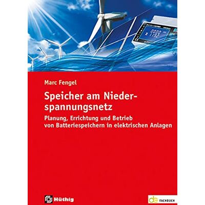 Marc Speicher am Niederspannungsnetz: Planung, Errichtung und Betrieb von Batteriespeichern in elektrischen Anlagen (de-Fachwissen) - Preis vom 21.06.2026 05:42:24 h Marc Speicher am Niederspannungsnetz: Planung, Errichtung und Betrieb von Batteriespeichern in elektrischen Anlagen (de-Fachwissen) - Preis vom 21.06.2026 05:42:24 h