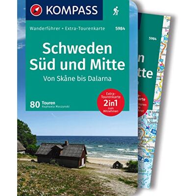 Raphalea Moczynski - KOMPASS Wanderführer 5984 Schweden Süd und Mitte, Von Skåne bis Dalarna, 80 Touren: Wanderführer mit Extra-Tourenkarte 1:50000, GPX-Daten zum Download. - Preis vom 24.06.2026 07:42:13 h Raphalea Moczynski - KOMPASS Wanderführer 5984 Schweden Süd und Mitte, Von Skåne bis Dalarna, 80 Touren: Wanderführer mit Extra-Tourenkarte 1:50000, GPX-Daten zum Download. - Preis vom 24.06.2026 07:42:13 h
