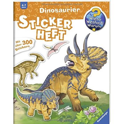 Dinosaurier (Wieso? Weshalb? Warum? Stickerheft) - Preis vom 17.06.2026 05:34:31 h Dinosaurier (Wieso? Weshalb? Warum? Stickerheft) - Preis vom 17.06.2026 05:34:31 h
