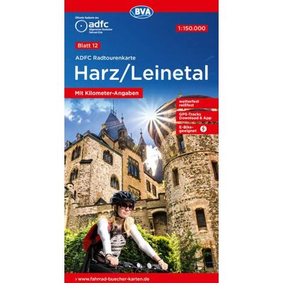Allgemeiner Deutscher Fahrrad-Club e.V. (ADFC) - ADFC-Radtourenkarte 12 Harz /Leinetal 1:150.000, reiß- und wetterfest, E-Bike geeignet, GPS-Tracks Download, mit Bett+Bike Symbolen, mit Kilometer-Angaben (ADFC-Radtourenkarte 1:150.000) - Preis vom 20.06.2 Allgemeiner Deutscher Fahrrad-Club e.V. (ADFC) - ADFC-Radtourenkarte 12 Harz /Leinetal 1:150.000, reiß- und wetterfest, E-Bike geeignet, GPS-Tracks Download, mit Bett+Bike Symbolen, mit Kilometer-Angaben (ADFC-Radtourenkarte 1:150.000) - Preis vom 20.06.2