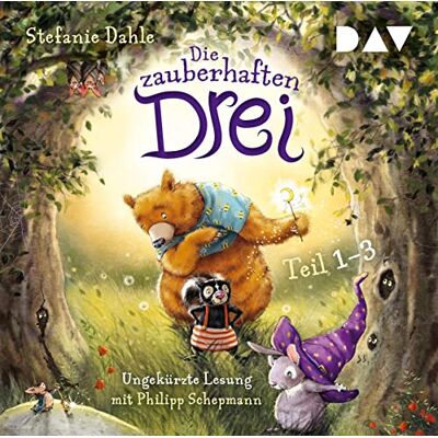 Stefanie Dahle - Die zauberhaften Drei (Teil 1–3): Ungekürzte szenische Lesungen mit Musik mit Philipp Schepmann (1 CD) - Preis vom 20.06.2026 05:23:55 h Stefanie Dahle - Die zauberhaften Drei (Teil 1–3): Ungekürzte szenische Lesungen mit Musik mit Philipp Schepmann (1 CD) - Preis vom 20.06.2026 05:23:55 h