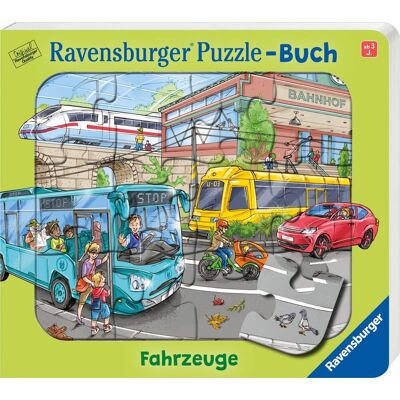 Korda Ravensburger Puzzle-Buch: Fahrzeuge - Kinderbuch ab 3 Jahren, Puzzle mit 12 Teilen, Spielbuch, Wimmelbuch, Pappbilderbuch - Preis vom 17.06.2026 05:34:31 h Korda Ravensburger Puzzle-Buch: Fahrzeuge - Kinderbuch ab 3 Jahren, Puzzle mit 12 Teilen, Spielbuch, Wimmelbuch, Pappbilderbuch - Preis vom 17.06.2026 05:34:31 h