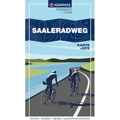 KOMPASS Fahrrad-Tourenkarte Saaleradweg - Von Münchberg nach Schönebeck (Elbe) 1:50.000: GPX-Datei zum Download, Leporello Karte, reiß- und wetterfest - Preis vom 24.06.2026 07:42:13 h KOMPASS Fahrrad-Tourenkarte Saaleradweg - Von Münchberg nach Schönebeck (Elbe) 1:50.000: GPX-Datei zum Download, Leporello Karte, reiß- und wetterfest - Preis vom 24.06.2026 07:42:13 h
