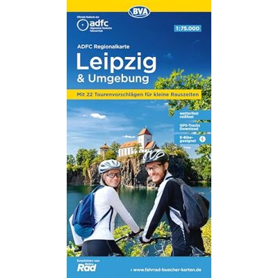 Allgemeiner Deutscher Fahrrad-Club e.V. (ADFC) - ADFC-Regionalkarte Leipzig und Umgebung, 1:75.000, mit Tagestourenvorschlägen, reiß- und wetterfest, E-Bike-geeignet, GPS-Tracks Download (ADFC-Regionalkarte 1:75000) - Preis vom 20.06.2026 05:23:55 h Allgemeiner Deutscher Fahrrad-Club e.V. (ADFC) - ADFC-Regionalkarte Leipzig und Umgebung, 1:75.000, mit Tagestourenvorschlägen, reiß- und wetterfest, E-Bike-geeignet, GPS-Tracks Download (ADFC-Regionalkarte 1:75000) - Preis vom 20.06.2026 05:23:55 h