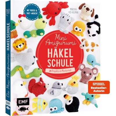 Mariska Vos-Bolman - Die Mini-Amigurumi-Häkelschule: Tiere häkeln made easy – 25 Projekte im Miniformat von @diyfluffies Alle Grundlagen mit Videos und jede Figur mit 360-Grad-Ansicht und Schrittbildern - Preis vom 17.06.2026 05:34:31 h Mariska Vos-Bolman - Die Mini-Amigurumi-Häkelschule: Tiere häkeln made easy – 25 Projekte im Miniformat von @diyfluffies Alle Grundlagen mit Videos und jede Figur mit 360-Grad-Ansicht und Schrittbildern - Preis vom 17.06.2026 05:34:31 h