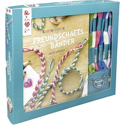 Roland Kreativ-Set Kunterbunte Freundschaftsbänder: Buch mit Knüpfanleitungen, Bändchenhalter und Material für bis zu 6 Freundschaftsbändern (Buch plus Material) - Preis vom 17.06.2026 05:34:31 h Roland Kreativ-Set Kunterbunte Freundschaftsbänder: Buch mit Knüpfanleitungen, Bändchenhalter und Material für bis zu 6 Freundschaftsbändern (Buch plus Material) - Preis vom 17.06.2026 05:34:31 h