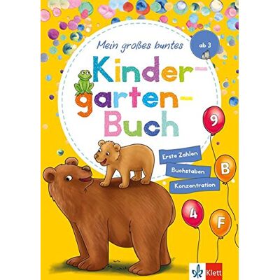 Klett Mein großes buntes Kindergarten-Buch: Erste Zahlen, Buchstaben, Konzentration: Kindergarten ab 3 Jahren - Preis vom 17.06.2026 05:34:31 h Klett Mein großes buntes Kindergarten-Buch: Erste Zahlen, Buchstaben, Konzentration: Kindergarten ab 3 Jahren - Preis vom 17.06.2026 05:34:31 h