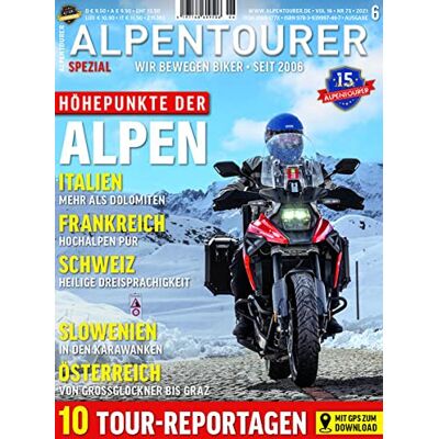 Stephan Fennel - ALPENTOURER SPEZIAL ALPEN: Motorrad-Touren im Herzen Europas (ALPENTOURER SPEZIAL: Motorrad-Reiseführer im Magazin-Format) - Preis vom 22.06.2026 23:23:57 h Stephan Fennel - ALPENTOURER SPEZIAL ALPEN: Motorrad-Touren im Herzen Europas (ALPENTOURER SPEZIAL: Motorrad-Reiseführer im Magazin-Format) - Preis vom 22.06.2026 23:23:57 h