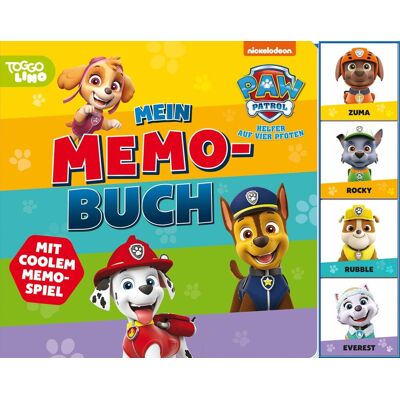 PAW Patrol Mein Memo-Buch: Mit 40 Memo-Karten! Für Kinder ab 3 Jahren - Preis vom 24.06.2026 07:42:13 h PAW Patrol Mein Memo-Buch: Mit 40 Memo-Karten! Für Kinder ab 3 Jahren - Preis vom 24.06.2026 07:42:13 h