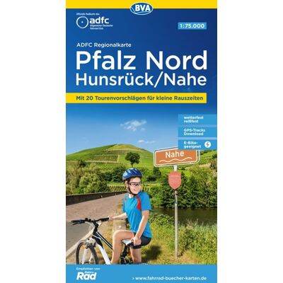 ADFC-Regionalkarte Pfalz Nord/ Hunsrück/ Nahe, 1:75.000, mit Tagestourenvorschlägen, reiß- und wetterfest, E-Bike-geeignet, GPS-Tracks Download (ADFC-Regionalkarte 1:75000) - Preis vom 20.06.2026 05:23:55 h ADFC-Regionalkarte Pfalz Nord/ Hunsrück/ Nahe, 1:75.000, mit Tagestourenvorschlägen, reiß- und wetterfest, E-Bike-geeignet, GPS-Tracks Download (ADFC-Regionalkarte 1:75000) - Preis vom 20.06.2026 05:23:55 h