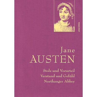Jane Austen - Jane Austen, Stolz und Vorurteil; Verstand und Gefühl; Northanger Abbey: Gebunden in feingeprägter Leinenstruktur, mit Goldprägung, Band 1 (Anaconda Gesammelte Werke, Band 54) - Preis vom 16.06.2026 05:30:18 h Jane Austen - Jane Austen, Stolz und Vorurteil; Verstand und Gefühl; Northanger Abbey: Gebunden in feingeprägter Leinenstruktur, mit Goldprägung, Band 1 (Anaconda Gesammelte Werke, Band 54) - Preis vom 16.06.2026 05:30:18 h