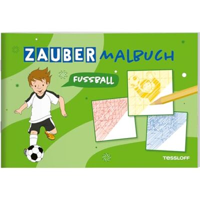 Zaubermalbuch. Fußball: Mit magischen Zauberseiten (Malbücher und -blöcke) - Preis vom 22.06.2026 23:23:57 h Zaubermalbuch. Fußball: Mit magischen Zauberseiten (Malbücher und -blöcke) - Preis vom 22.06.2026 23:23:57 h
