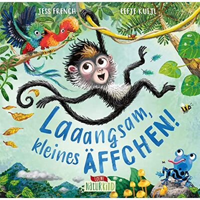 Jess French - Laaangsam, kleines Äffchen!: Bilderbuch über Achtsamkeit für Kinder ab 4 Jahren (Naturkind) - Preis vom 22.06.2026 23:23:57 h Jess French - Laaangsam, kleines Äffchen!: Bilderbuch über Achtsamkeit für Kinder ab 4 Jahren (Naturkind) - Preis vom 22.06.2026 23:23:57 h