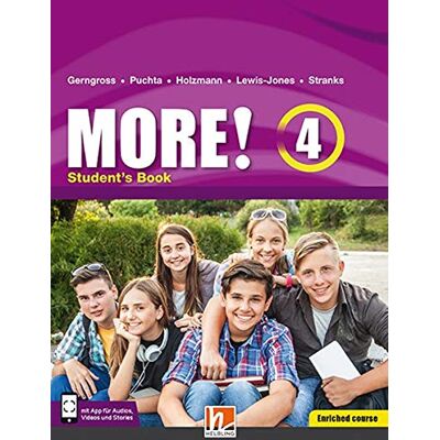 Günther Gerngross - MORE! 4 Student's Book Enriched Course mit E-Book+: SbNr 190480 (Helbling Languages) - Preis vom 17.06.2026 05:34:31 h Günther Gerngross - MORE! 4 Student's Book Enriched Course mit E-Book+: SbNr 190480 (Helbling Languages) - Preis vom 17.06.2026 05:34:31 h