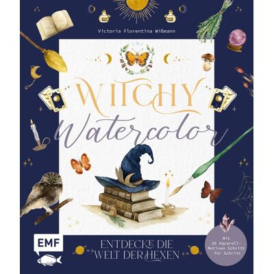 Wißmann, Victoria Florentina - Witchy Watercolor: Entdecke die Welt der Hexen mit 25 Aquarell-Motiven Schritt für Schritt Mit allen Grundlagen und Vorzeichnungen Von Hexenküche über Tarotkarten bis zu Sternzeichen - Preis vom 18.06.2026 05:44:55 h Wißmann, Victoria Florentina - Witchy Watercolor: Entdecke die Welt der Hexen mit 25 Aquarell-Motiven Schritt für Schritt Mit allen Grundlagen und Vorzeichnungen Von Hexenküche über Tarotkarten bis zu Sternzeichen - Preis vom 18.06.2026 05:44:55 h