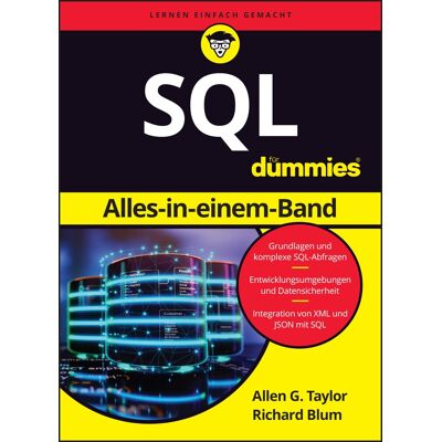 Taylor SQL Alles-in-einem-Band für Dummies - Preis vom 24.06.2026 07:42:13 h Taylor SQL Alles-in-einem-Band für Dummies - Preis vom 24.06.2026 07:42:13 h