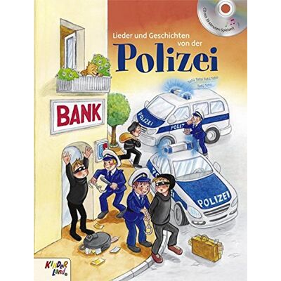 Lieder und Geschichten von der Polizei: Buch mit CD von Kinderland - Preis vom 22.06.2026 23:23:57 h Lieder und Geschichten von der Polizei: Buch mit CD von Kinderland - Preis vom 22.06.2026 23:23:57 h