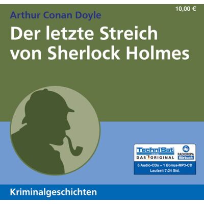 Doyle, Arthur Conan - Der letzte Streich von Sherlock Holmes (ungekürzte Lesung) - Preis vom 21.06.2026 05:42:24 h Doyle, Arthur Conan - Der letzte Streich von Sherlock Holmes (ungekürzte Lesung) - Preis vom 21.06.2026 05:42:24 h