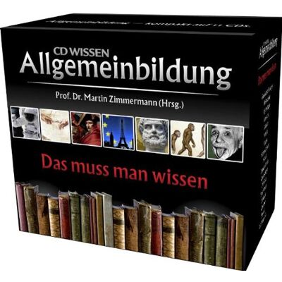 Martin Zimmermann - CD WISSEN - Allgemeinbildung - Das muss man wissen. Hörbuch-Box mit allen Einzelausgaben, 11 CDs - Preis vom 16.06.2026 05:30:18 h Martin Zimmermann - CD WISSEN - Allgemeinbildung - Das muss man wissen. Hörbuch-Box mit allen Einzelausgaben, 11 CDs - Preis vom 16.06.2026 05:30:18 h