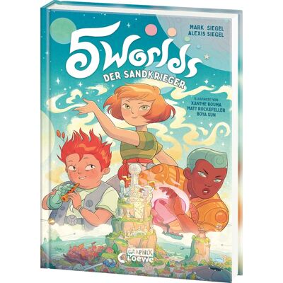 Mark Siegel - 5 Worlds (Band 1) - Der Sandkrieger: Entfache die Leuchtfeuer und rette die fünf Welten! - Ein mitreißendes Comic-Buch für Fantasy-Fans ab 10 Jahren - Preis vom 22.06.2026 23:23:57 h Mark Siegel - 5 Worlds (Band 1) - Der Sandkrieger: Entfache die Leuchtfeuer und rette die fünf Welten! - Ein mitreißendes Comic-Buch für Fantasy-Fans ab 10 Jahren - Preis vom 22.06.2026 23:23:57 h
