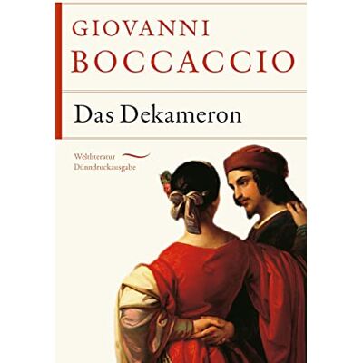 Giovanni Boccaccio - Das Dekameron: Gebunden in feingeprägter Leinenstruktur auf Naturpapier aus Bayern. Mit Schutzumschlag (Weltliteratur Dünndruckausgabe, Band 20) - Preis vom 17.06.2026 05:34:31 h Giovanni Boccaccio - Das Dekameron: Gebunden in feingeprägter Leinenstruktur auf Naturpapier aus Bayern. Mit Schutzumschlag (Weltliteratur Dünndruckausgabe, Band 20) - Preis vom 17.06.2026 05:34:31 h