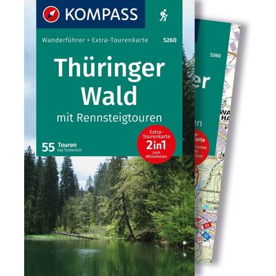 KOMPASS Wanderführer Thüringer Wald mit Rennsteigtouren, 55 Touren mit Extra-Tourenkarte: GPS-Daten zum Download - Preis vom 20.06.2026 05:23:55 h KOMPASS Wanderführer Thüringer Wald mit Rennsteigtouren, 55 Touren mit Extra-Tourenkarte: GPS-Daten zum Download - Preis vom 20.06.2026 05:23:55 h