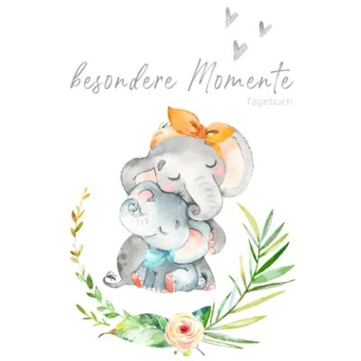 MAG Besondere Momente – Tagebuch Elefanten Mama und Baby: Softcover liniertes Tagebuch zum Selberschreiben und Eintragen Babybuch, Notizbuch, ... Babyparty, Geburt und Geburtstag - Preis vom 17.06.2026 05:34:31 h MAG Besondere Momente – Tagebuch Elefanten Mama und Baby: Softcover liniertes Tagebuch zum Selberschreiben und Eintragen Babybuch, Notizbuch, ... Babyparty, Geburt und Geburtstag - Preis vom 17.06.2026 05:34:31 h