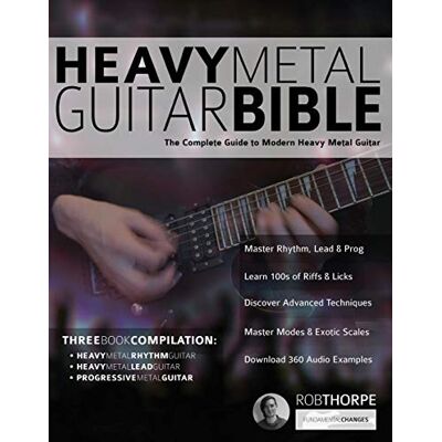 Thorpe, Mr Rob - The Heavy Metal Guitar Bible: The Complete Guide to Modern Heavy Metal Guitar - Preis vom 17.06.2026 05:34:31 h Thorpe, Mr Rob - The Heavy Metal Guitar Bible: The Complete Guide to Modern Heavy Metal Guitar - Preis vom 17.06.2026 05:34:31 h