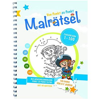 Gerber Von Punkt zu Punkt Malrätsel – 1 bis 100 - Preis vom 22.06.2026 11:45:37 h Gerber Von Punkt zu Punkt Malrätsel – 1 bis 100 - Preis vom 22.06.2026 11:45:37 h