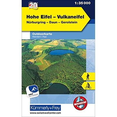 Hallwag Kümmerly+Frey AG - Hohe Eifel Vulkaneifel Nr. 20 Outdoorkarte Deutschland 1:35 000: Nürburgring, Daun, Gerolstein, free Download mit HKF Outdoor App (Kümmerly+Frey Outdoorkarten Deutschland) - Preis vom 17.06.2026 05:34:31 h Hallwag Kümmerly+Frey AG - Hohe Eifel Vulkaneifel Nr. 20 Outdoorkarte Deutschland 1:35 000: Nürburgring, Daun, Gerolstein, free Download mit HKF Outdoor App (Kümmerly+Frey Outdoorkarten Deutschland) - Preis vom 17.06.2026 05:34:31 h