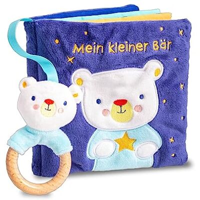 Kenny Rettore - Mein liebstes Kuschelbuch mit echtem Holzbeißring. Mein kleiner Bär: Stoffbuch mit Beißring aus Holz, Rassel und Knisterseite ab 6 Monaten - Preis vom 22.06.2026 23:23:57 h Kenny Rettore - Mein liebstes Kuschelbuch mit echtem Holzbeißring. Mein kleiner Bär: Stoffbuch mit Beißring aus Holz, Rassel und Knisterseite ab 6 Monaten - Preis vom 22.06.2026 23:23:57 h