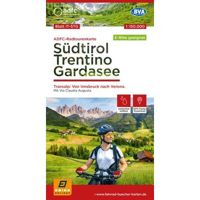 Allgemeiner Deutscher Fahrrad-Club e.V. (ADFC) - ADFC-Radtourenkarte IT-STG Südtirol, Trentino, Gardasee 1:150.000, reiß- und wetterfest, E-Bike geeignet, GPS-Tracks Download, mit Bett+Bike Symbolen, ... Augusta (ADFC-Radtourenkarte 1:150.000) - Preis vom Allgemeiner Deutscher Fahrrad-Club e.V. (ADFC) - ADFC-Radtourenkarte IT-STG Südtirol, Trentino, Gardasee 1:150.000, reiß- und wetterfest, E-Bike geeignet, GPS-Tracks Download, mit Bett+Bike Symbolen, ... Augusta (ADFC-Radtourenkarte 1:150.000) - Preis vom