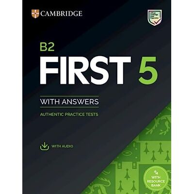 First 5: Student's Book with Answers with downloadable audio with Resource Bank - Preis vom 24.06.2026 19:44:00 h First 5: Student's Book with Answers with downloadable audio with Resource Bank - Preis vom 24.06.2026 19:44:00 h