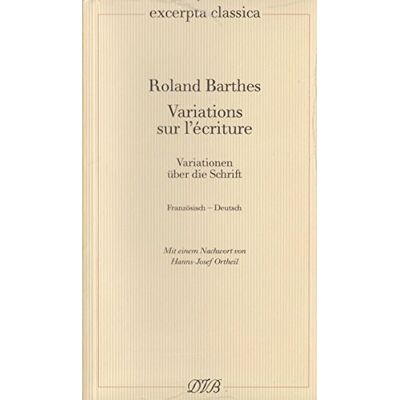 Roland Variations sur l'écriture - Variationen über die Schrift: Französisch - Deutsch (Excerpta classica) - Preis vom 22.06.2026 11:45:37 h Roland Variations sur l'écriture - Variationen über die Schrift: Französisch - Deutsch (Excerpta classica) - Preis vom 22.06.2026 11:45:37 h