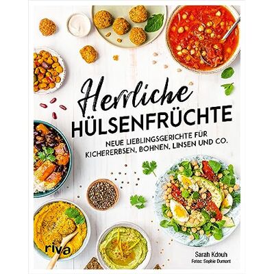 Sarah Kdouh - Herrliche Hülsenfrüchte: Neue Lieblingsgerichte für Kichererbsen, Bohnen, Linsen und Co. Proteinreich, gesund und günstig: Mit schnellen Expressrezepten, Kindergerichten, Suppen, Salaten und mehr - Preis vom 24.06.2026 07:42:13 h Sarah Kdouh - Herrliche Hülsenfrüchte: Neue Lieblingsgerichte für Kichererbsen, Bohnen, Linsen und Co. Proteinreich, gesund und günstig: Mit schnellen Expressrezepten, Kindergerichten, Suppen, Salaten und mehr - Preis vom 24.06.2026 07:42:13 h