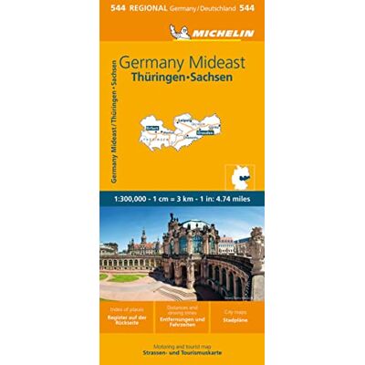 Thüringen, Sachsen: Straßen- und Tourismuskarte 1:300.000 (MICHELIN Regionalkarten) - Preis vom 16.06.2026 05:30:18 h Thüringen, Sachsen: Straßen- und Tourismuskarte 1:300.000 (MICHELIN Regionalkarten) - Preis vom 16.06.2026 05:30:18 h