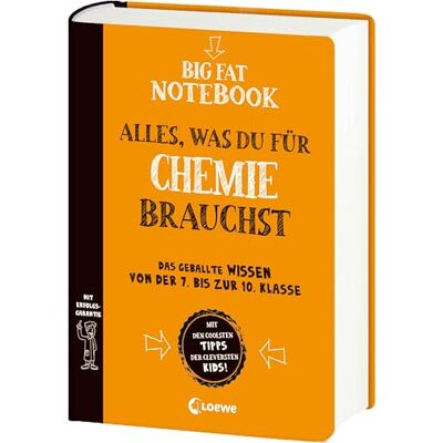 Jennifer Swanson - Big Fat Notebook - Alles, was du für Chemie brauchst - Das geballte Wissen von der 7. bis zur 10. Klasse: Nachschlagewerk und Übungsbuch - Preis vom 18.06.2026 05:44:55 h Jennifer Swanson - Big Fat Notebook - Alles, was du für Chemie brauchst - Das geballte Wissen von der 7. bis zur 10. Klasse: Nachschlagewerk und Übungsbuch - Preis vom 18.06.2026 05:44:55 h