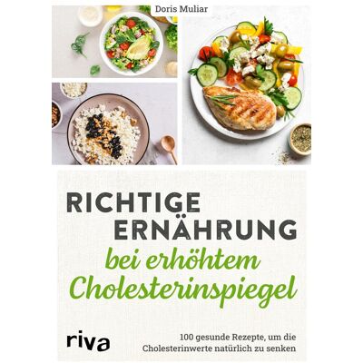 Doris Muliar - Richtige Ernährung bei erhöhtem Cholesterinspiegel: 100 gesunde Rezepte, um die Cholesterinwerte natürlich zu senken Cholesterin in den Griff kriegen ohne Medikamente, einfache Gerichte und Tipps - Preis vom 24.06.2026 07:42:13 h Doris Muliar - Richtige Ernährung bei erhöhtem Cholesterinspiegel: 100 gesunde Rezepte, um die Cholesterinwerte natürlich zu senken Cholesterin in den Griff kriegen ohne Medikamente, einfache Gerichte und Tipps - Preis vom 24.06.2026 07:42:13 h