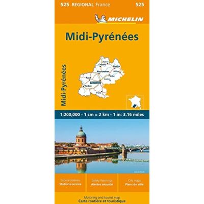 Midi-Pyrenees: Straßen- und Tourismuskarte 1:200.000 (MICHELIN Regionalkarten) - Preis vom 16.06.2026 05:30:18 h Midi-Pyrenees: Straßen- und Tourismuskarte 1:200.000 (MICHELIN Regionalkarten) - Preis vom 16.06.2026 05:30:18 h