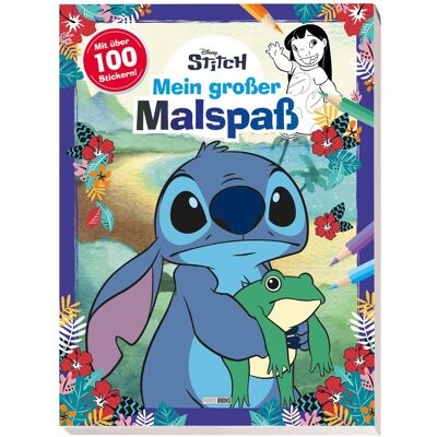 Disney Stitch: Mein großer Malspaß: Malblock (vierfarbig) mit über 100 Stickern! - Preis vom 21.06.2026 05:42:24 h Disney Stitch: Mein großer Malspaß: Malblock (vierfarbig) mit über 100 Stickern! - Preis vom 21.06.2026 05:42:24 h