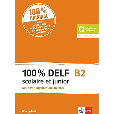 100% DELF B2 scolaire et junior - Neue Prüfungsformate ab 2020: Angepasst an die neue Organisation und die neuen Tests. Übungsheft inkl. Audios, ... - Mit Tipps und Tricks auf Deutsch - Preis vom 24.06.2026 07:42:13 h 100% DELF B2 scolaire et junior - Neue Prüfungsformate ab 2020: Angepasst an die neue Organisation und die neuen Tests. Übungsheft inkl. Audios, ... - Mit Tipps und Tricks auf Deutsch - Preis vom 24.06.2026 07:42:13 h