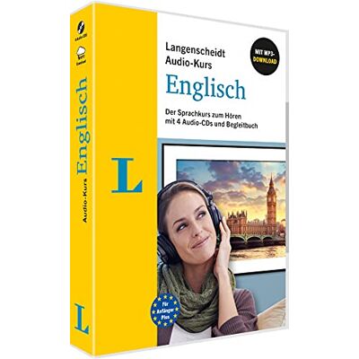 Langenscheidt Audio-Kurs Englisch: Der Sprachkurs zum Hören mit 4 Audio-CDs, MP3-Download und Begleitbuch - Preis vom 22.06.2026 23:23:57 h Langenscheidt Audio-Kurs Englisch: Der Sprachkurs zum Hören mit 4 Audio-CDs, MP3-Download und Begleitbuch - Preis vom 22.06.2026 23:23:57 h
