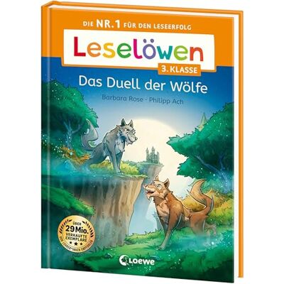 Barbara Rose - Leselöwen 3. Klasse - Das Duell der Wölfe: Die Nr. 1 für den Leseerfolg - Mit Leselernschrift ABeZeh - Erstlesebuch für Kinder ab 8 Jahren - Preis vom 23.06.2026 11:45:09 h Barbara Rose - Leselöwen 3. Klasse - Das Duell der Wölfe: Die Nr. 1 für den Leseerfolg - Mit Leselernschrift ABeZeh - Erstlesebuch für Kinder ab 8 Jahren - Preis vom 23.06.2026 11:45:09 h