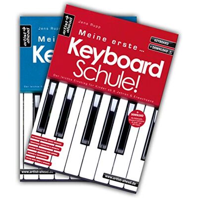 Jens Rupp - Meine erste Keyboardschule & Meine zweite Keyboardschule im Set! (inkl. Download). Lehrbuch für Keyboard. Spielbuch. Spielstücke. Keyboardnoten. ... ab 6 Jahren & Erwachsene (inkl. Download) - Preis vom 19.06.2026 05:29:47 h Jens Rupp - Meine erste Keyboardschule & Meine zweite Keyboardschule im Set! (inkl. Download). Lehrbuch für Keyboard. Spielbuch. Spielstücke. Keyboardnoten. ... ab 6 Jahren & Erwachsene (inkl. Download) - Preis vom 19.06.2026 05:29:47 h