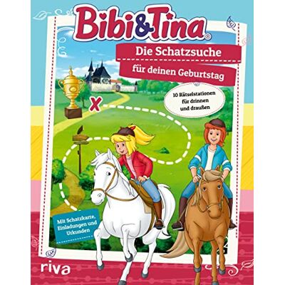 Bibi & Tina – Die Schatzsuche/Schnitzeljagd für deinen Geburtstag: 10 Rätselstationen für drinnen und draußen. Mit Schatzkarte, Einladungen und Urkunden. Für Kinder ab 6 Jahren - Preis vom 24.06.2026 07:42:13 h Bibi & Tina – Die Schatzsuche/Schnitzeljagd für deinen Geburtstag: 10 Rätselstationen für drinnen und draußen. Mit Schatzkarte, Einladungen und Urkunden. Für Kinder ab 6 Jahren - Preis vom 24.06.2026 07:42:13 h