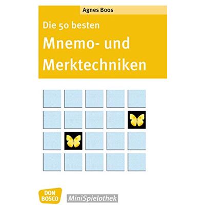 Agnes Boos - Die 50 besten Mnemo- und Merktechniken (Don Bosco MiniSpielothek) - Preis vom 22.09.2026 03:35:57 h Agnes Boos - Die 50 besten Mnemo- und Merktechniken (Don Bosco MiniSpielothek) - Preis vom 22.09.2026 03:35:57 h